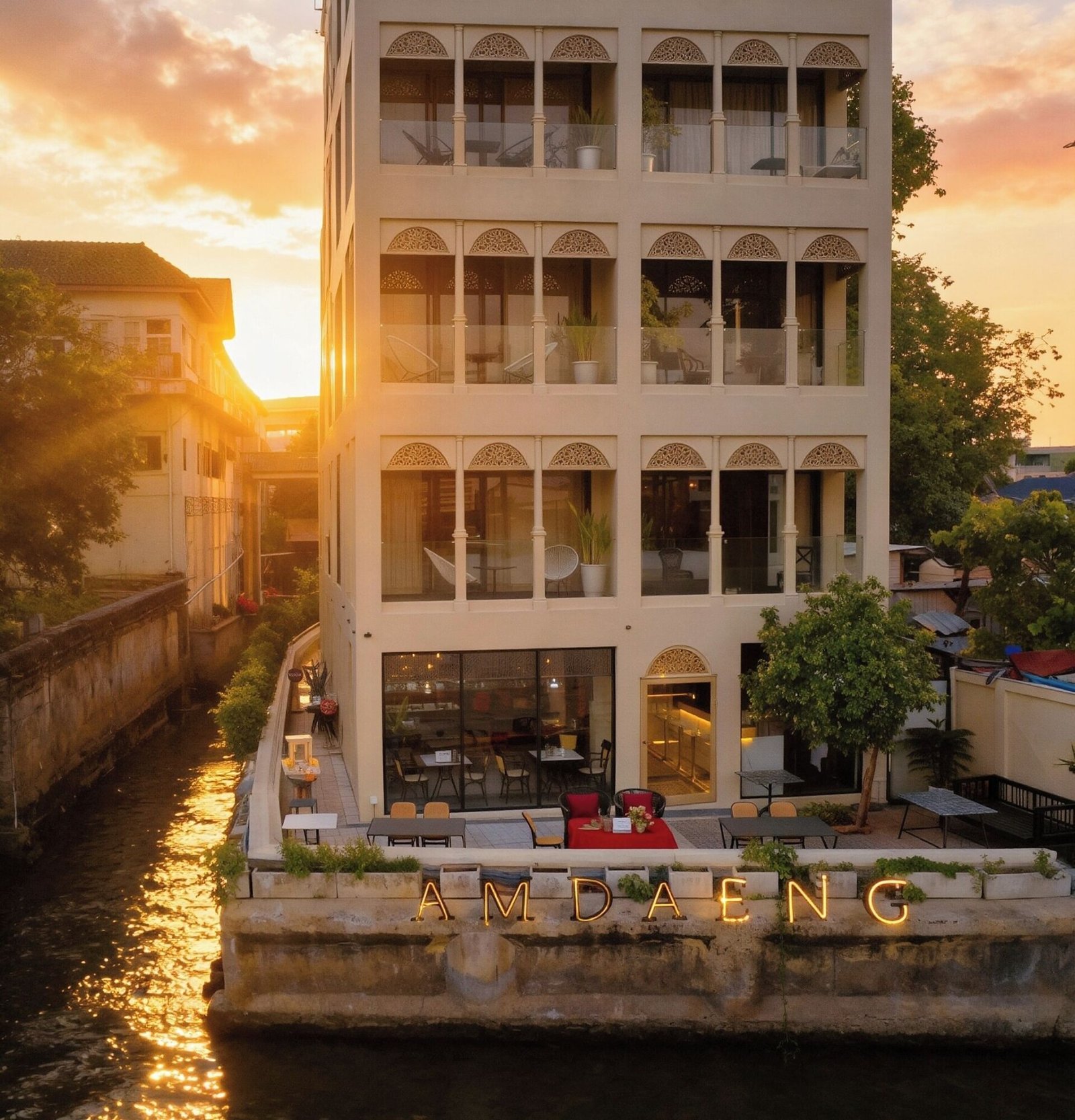 Amdaeng Bangkok Riverside Hotel — backstory