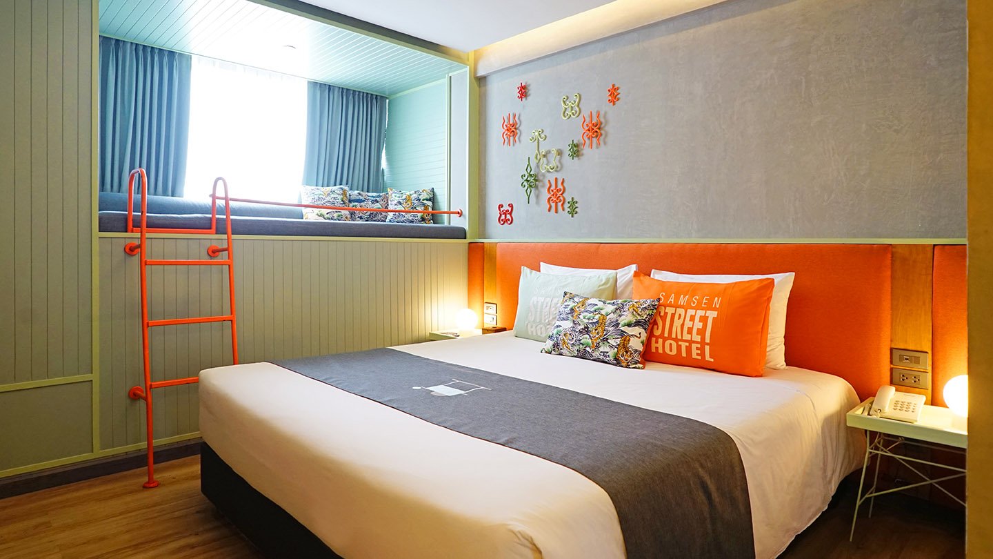 Samsen Street Hotel — rooms