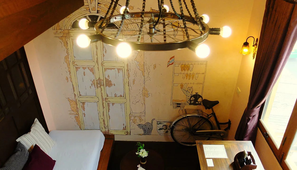 Old Capital Bike Inn — rooms