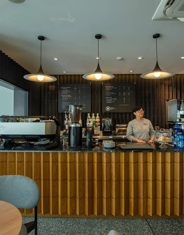 Reno Hotel Bangkok, the espresso bar