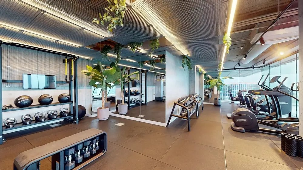 Hotel nhow Amsterdam RAI, the gym