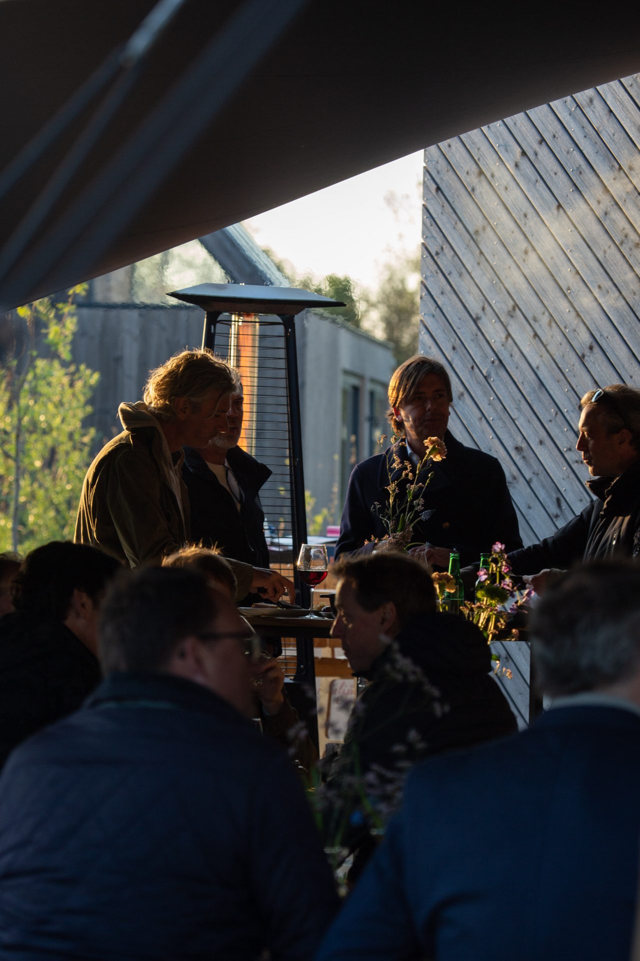 Basecamp Amsterdam, at the table
