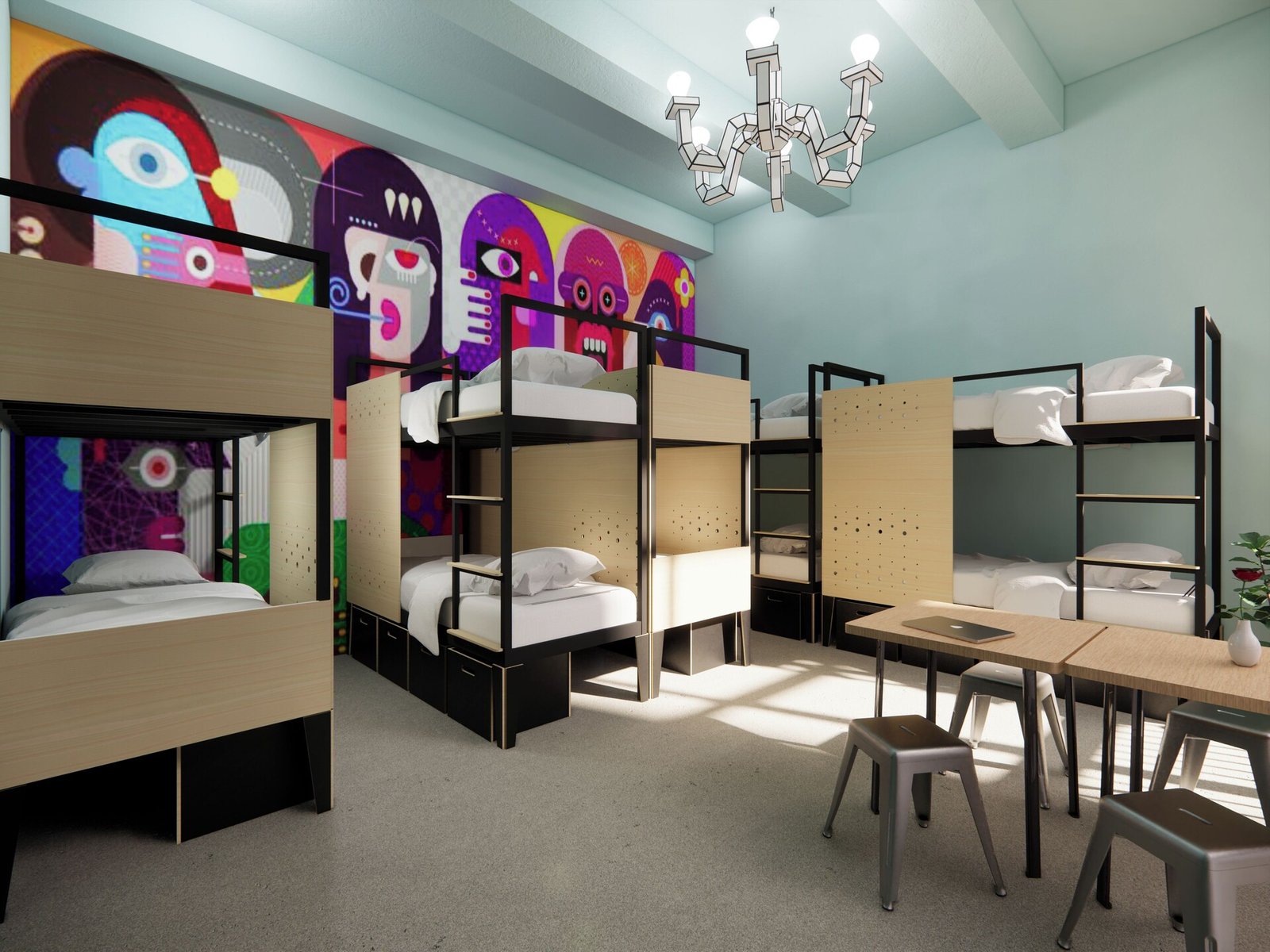 Stayokay Hostel Amsterdam Stadsdoelen | 18+ Travellers Hostel — rooms
