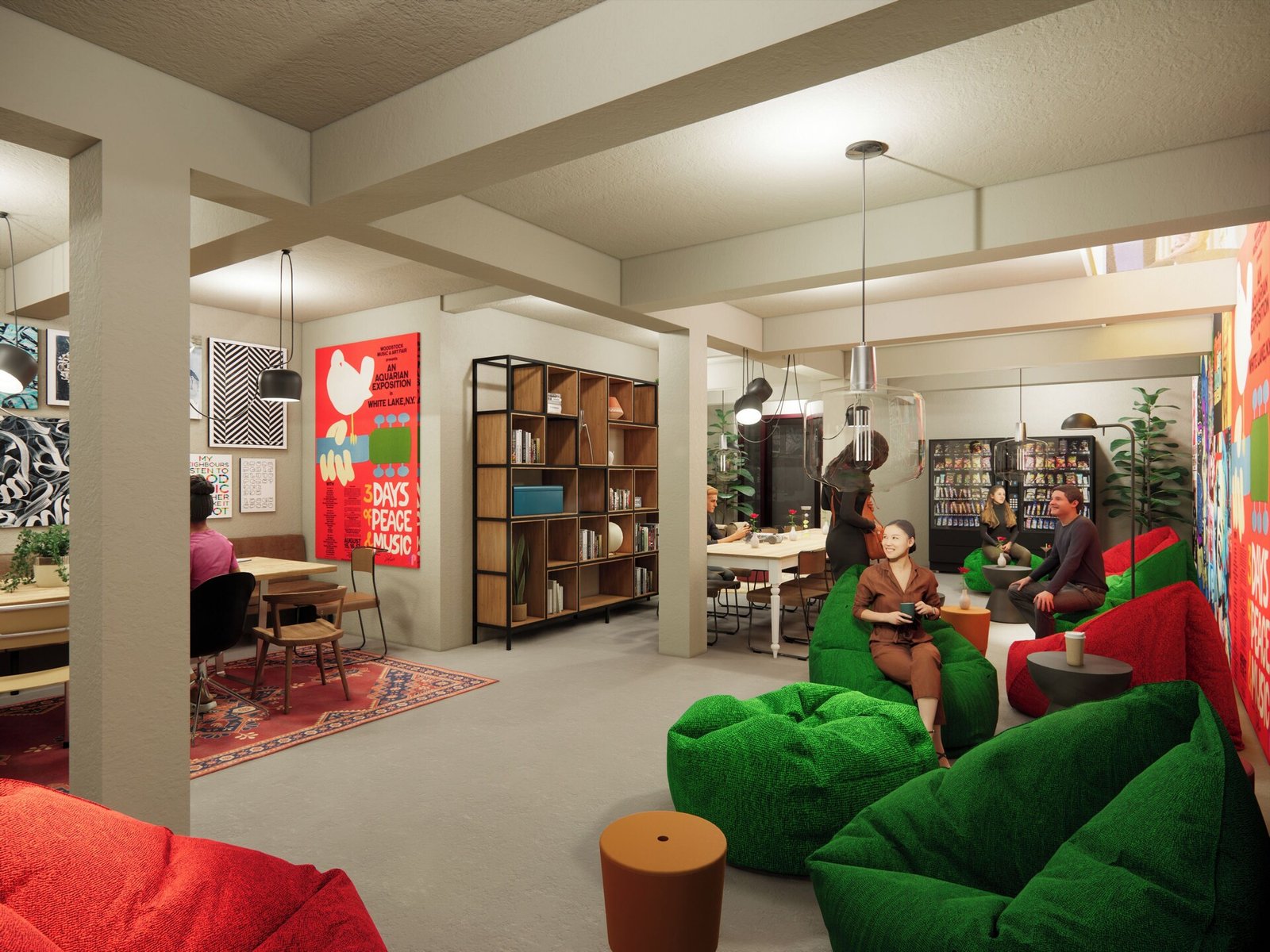 Stayokay Hostel Amsterdam Stadsdoelen | 18+ Travellers Hostel — eat & drink