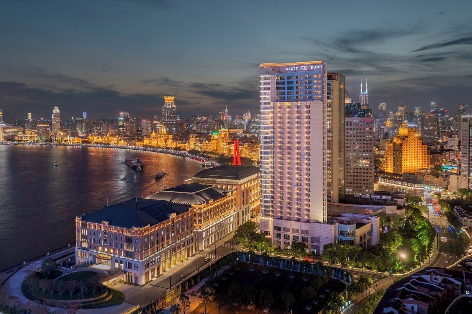 Hyatt on the Bund Hotel — backstory