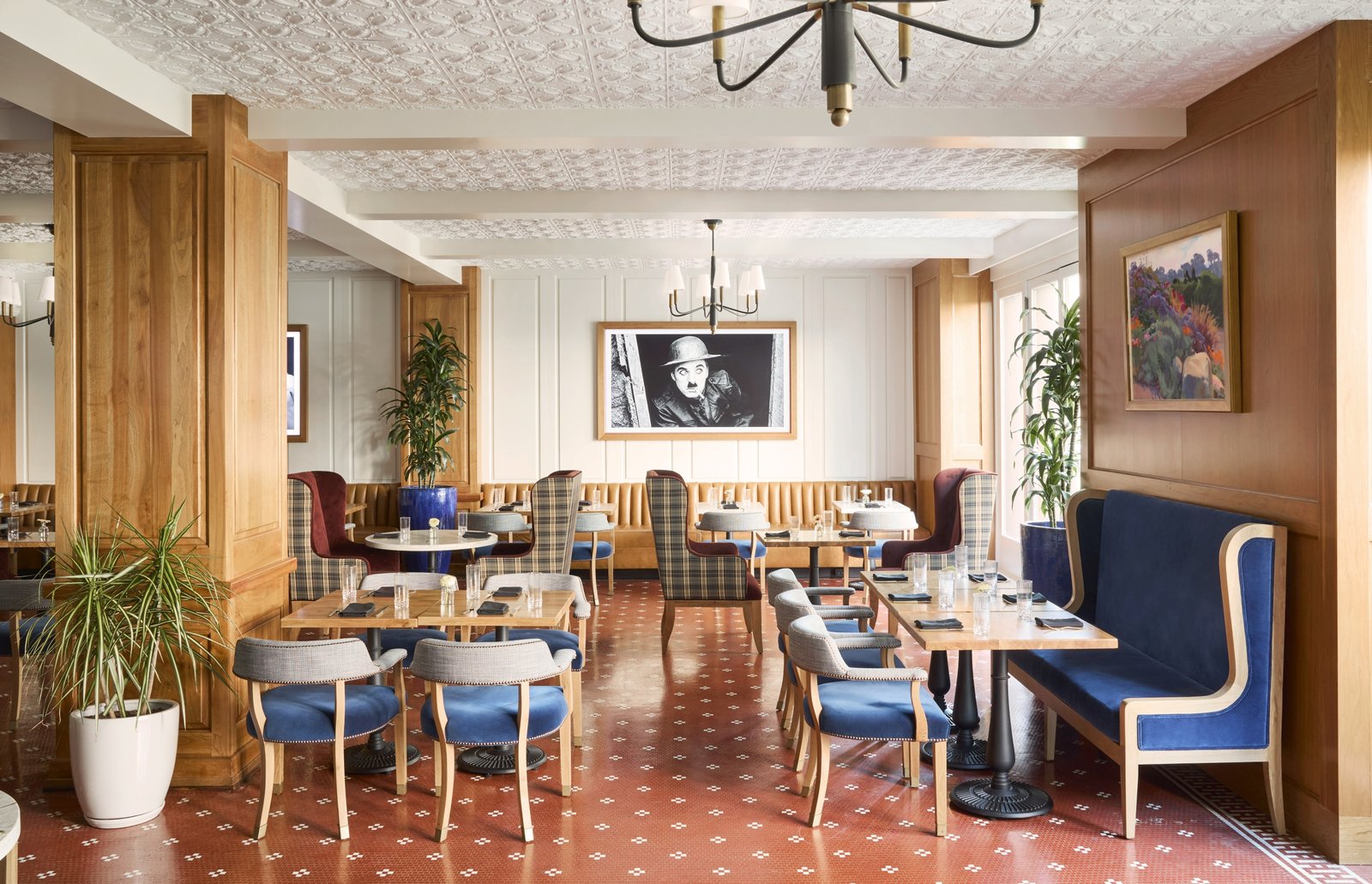 Los Angeles Athletic Club, at the table