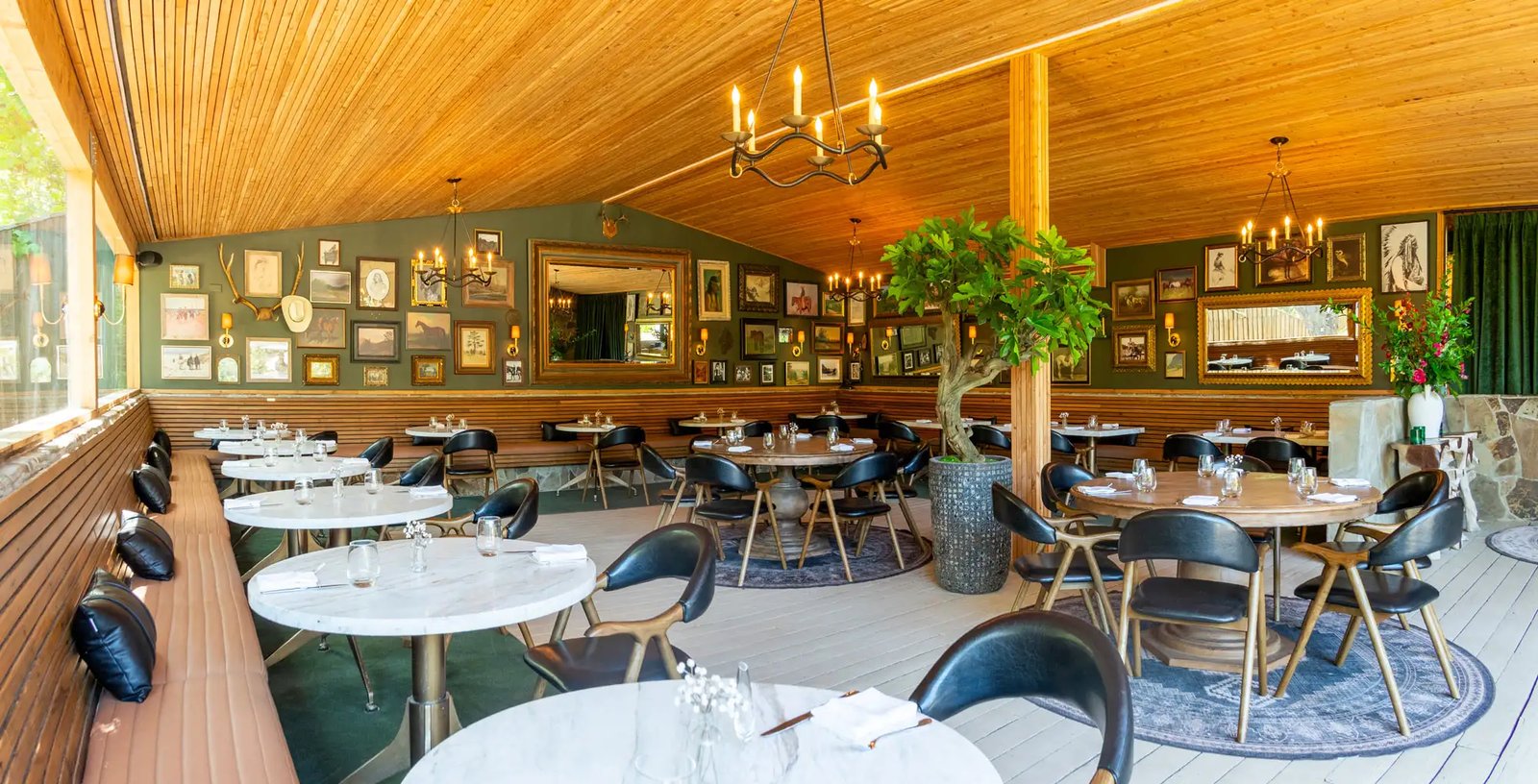 Calamigos Ranch Resort & Spa, at the table