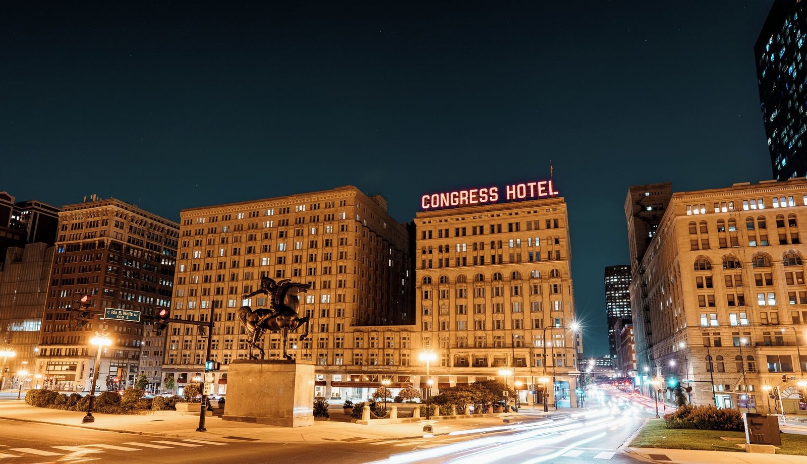 The Congress Plaza Hotel & Convention Center — backstory