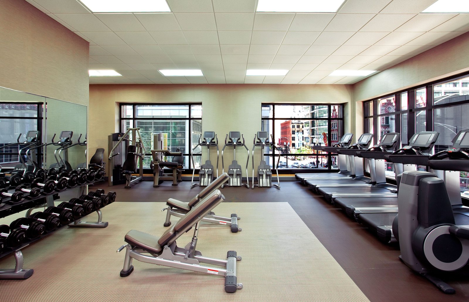 The Westin Chicago River North, the gym
