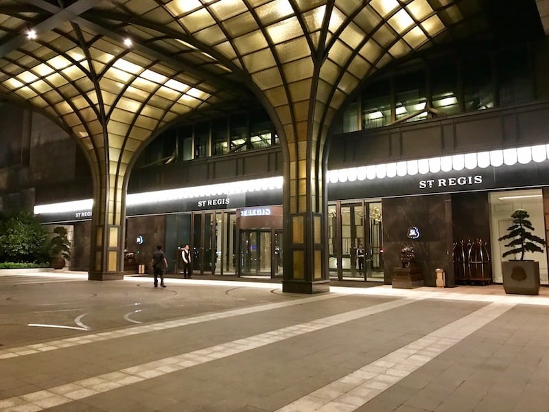 St. Regis Jing'an — backstory