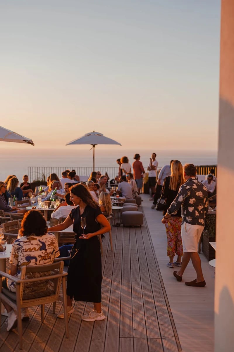 Aethos Ericeira, at the table
