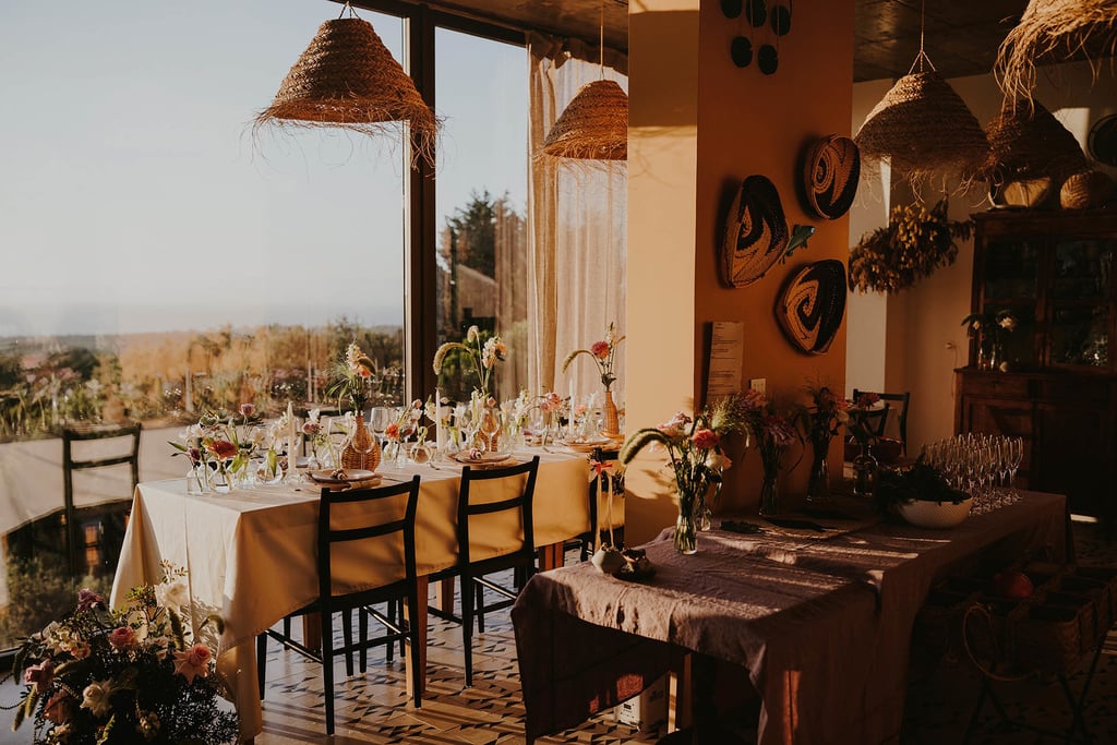 Villa Epicurea, lodge dining room & terrace