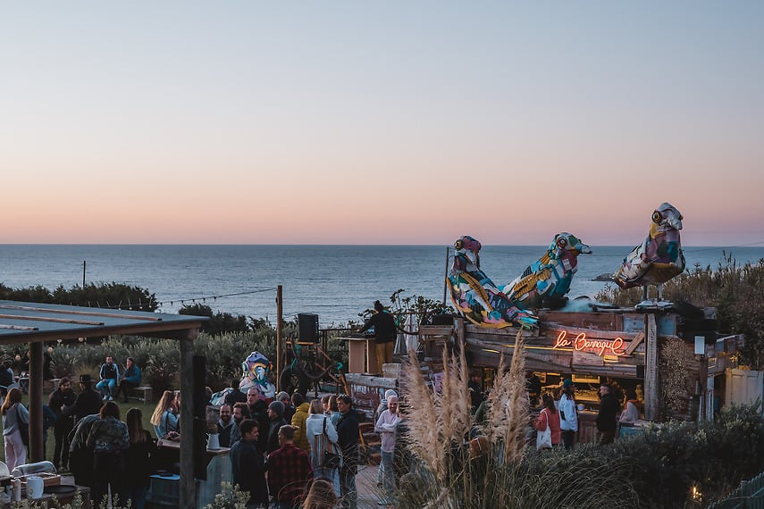 You and the sea - Ericeira Apartments, at the table
