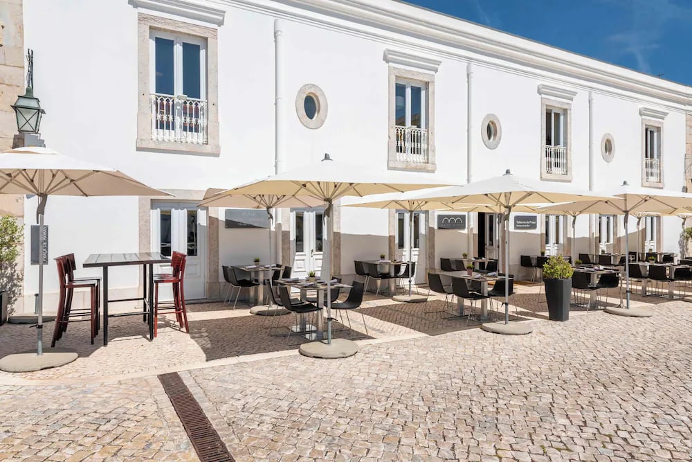 Pestana Cidadela Cascais, at the table