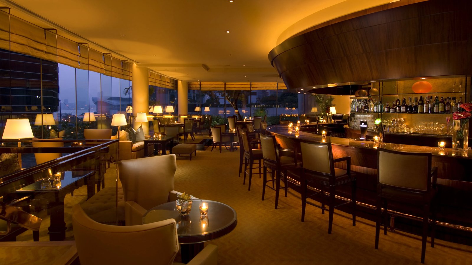 Conrad Hong Kong, at the table