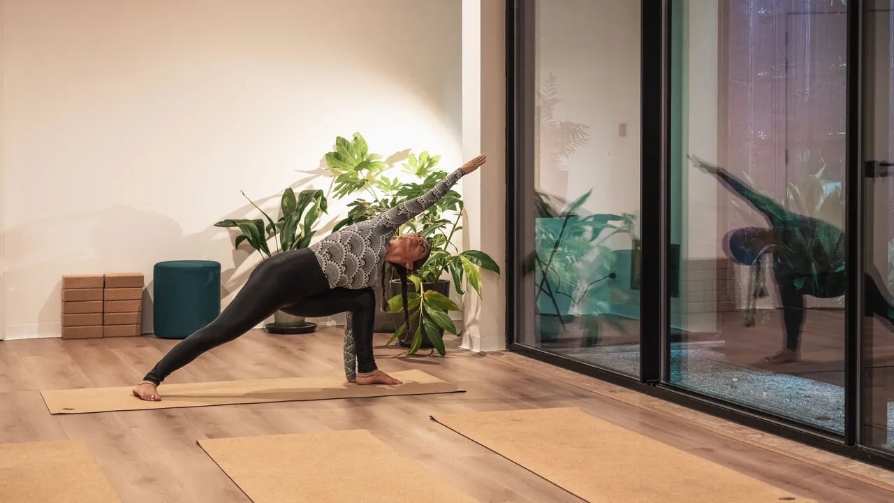 Hotel Hotel, the yoga studio