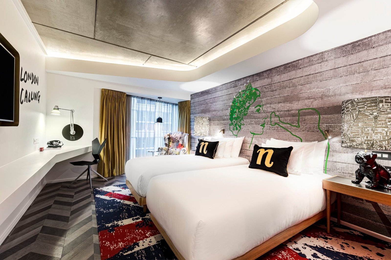 Hotel nhow London — rooms