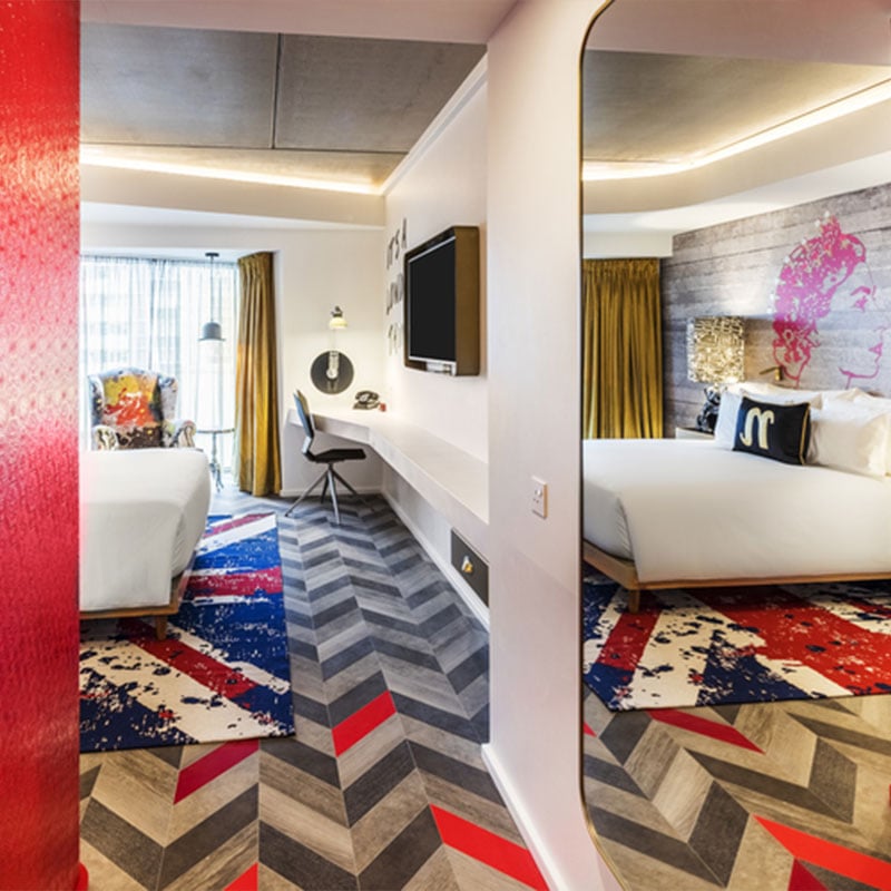 Hotel nhow London — rooms
