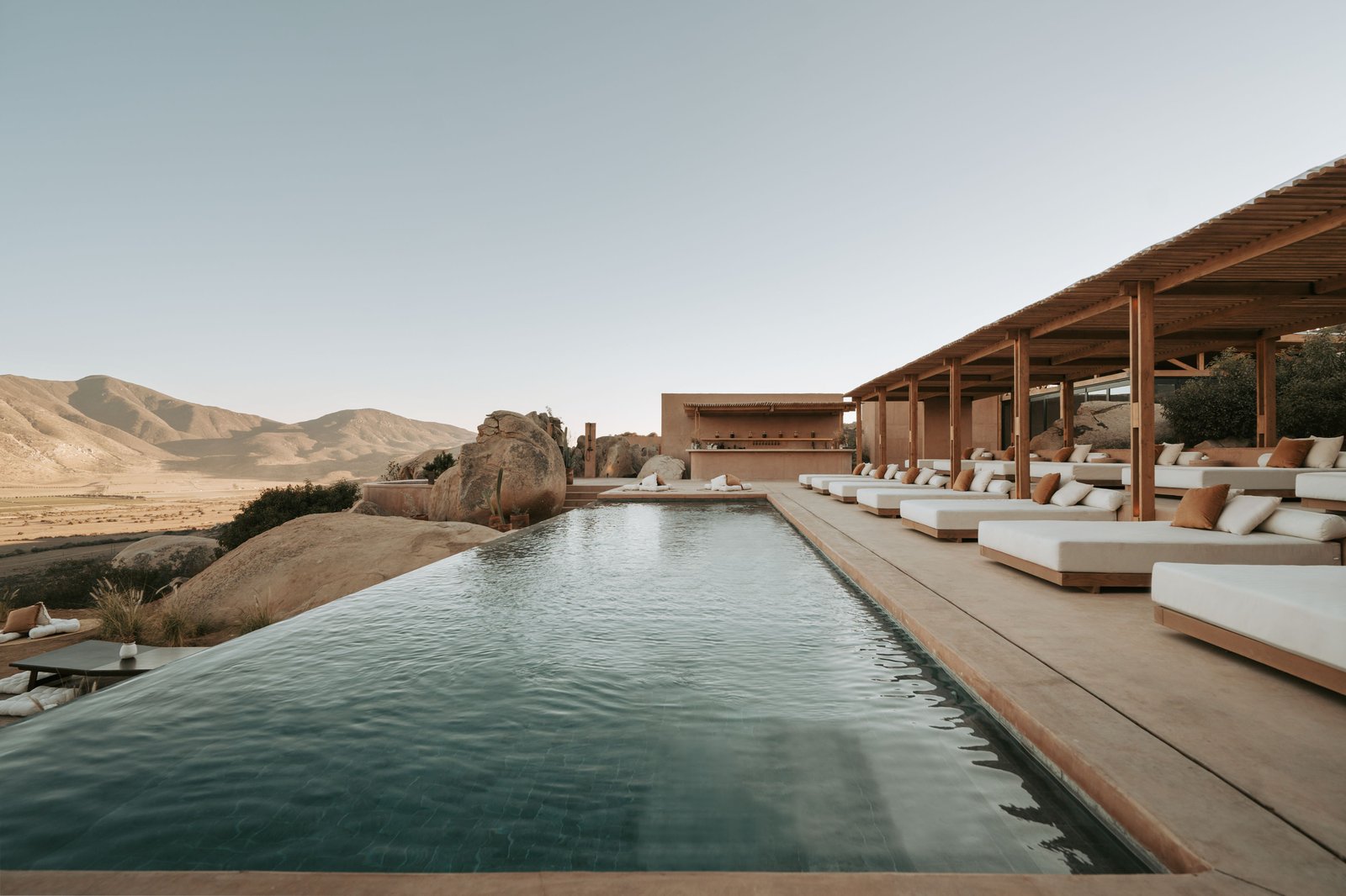 MIRA Earth Studios, the pool