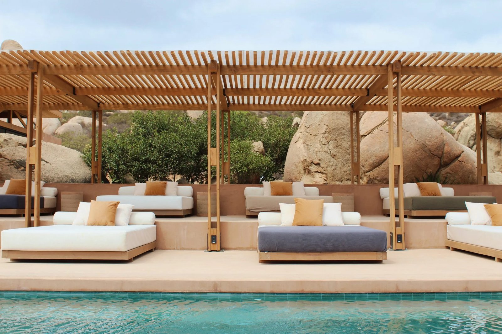 MIRA Earth Studios, the pool