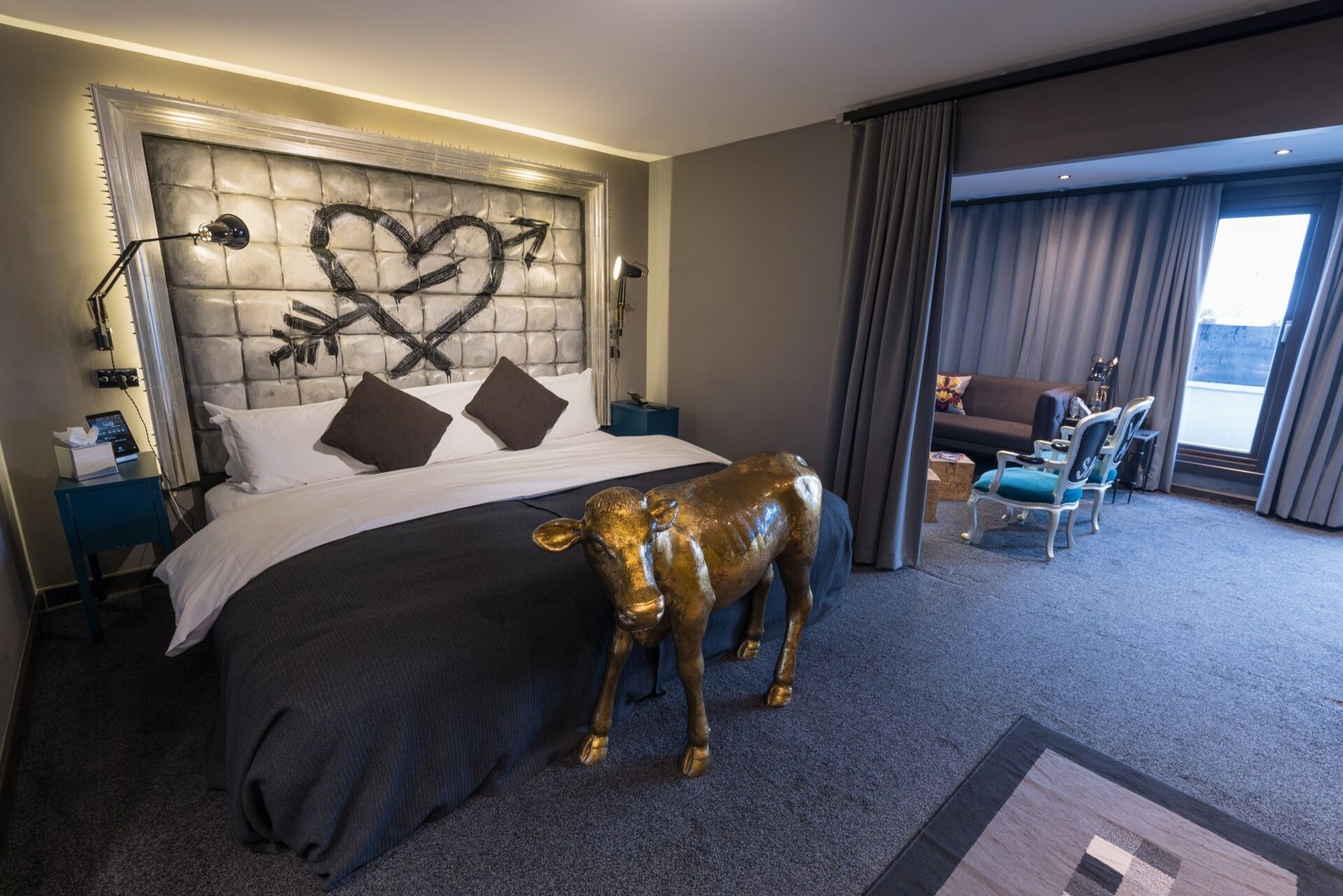 The Exhibitionist Hotel — rooms