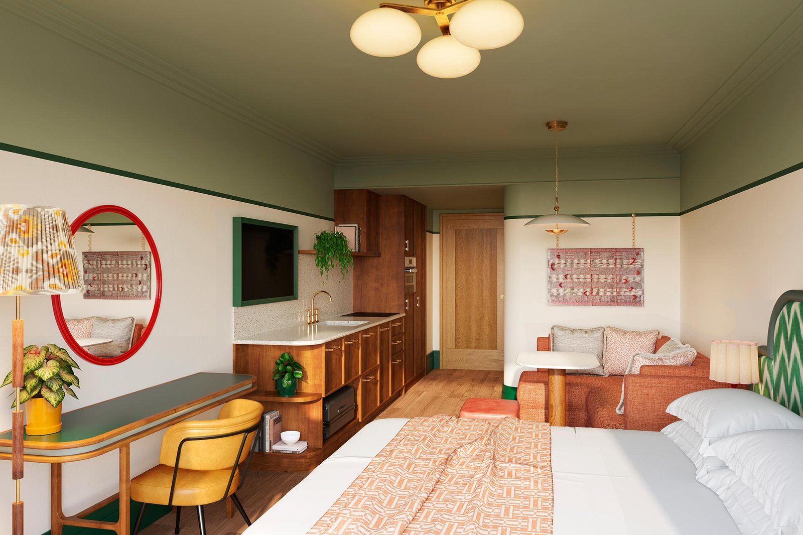 The July London Victoria — rooms