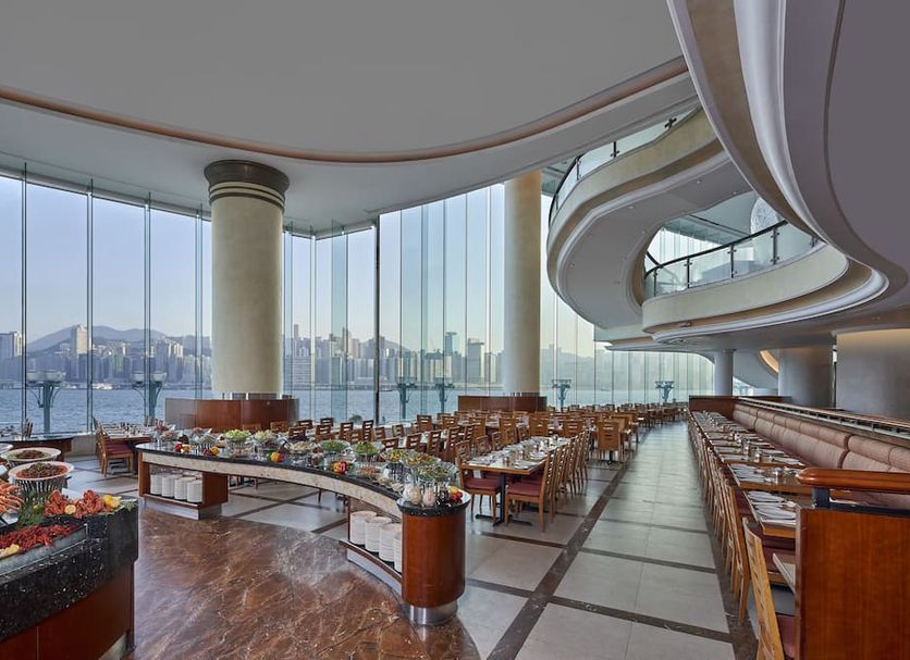 Harbour Grand Kowloon, at the table