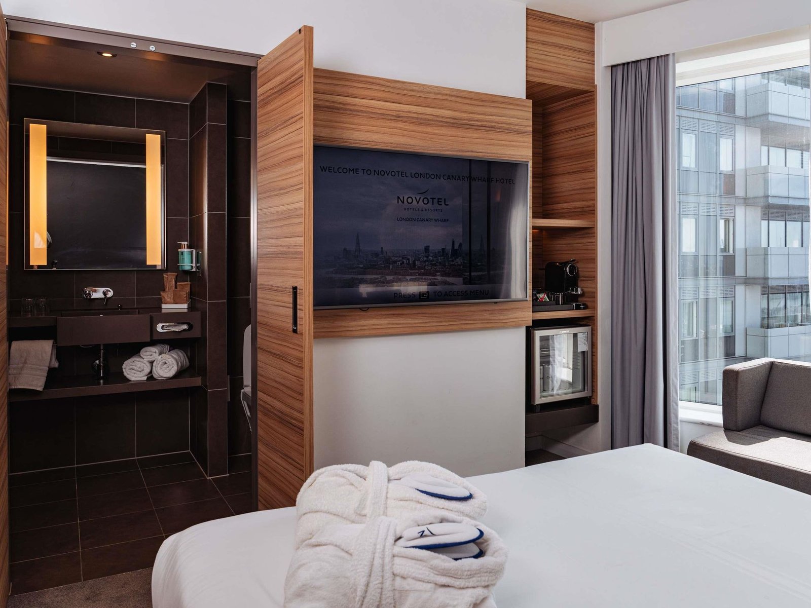 Novotel London Canary Wharf — rooms