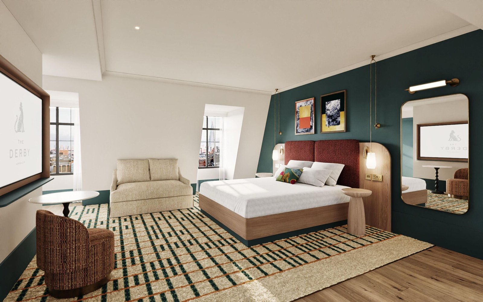 The Derby London City, Curio Collection by Hilton — rooms