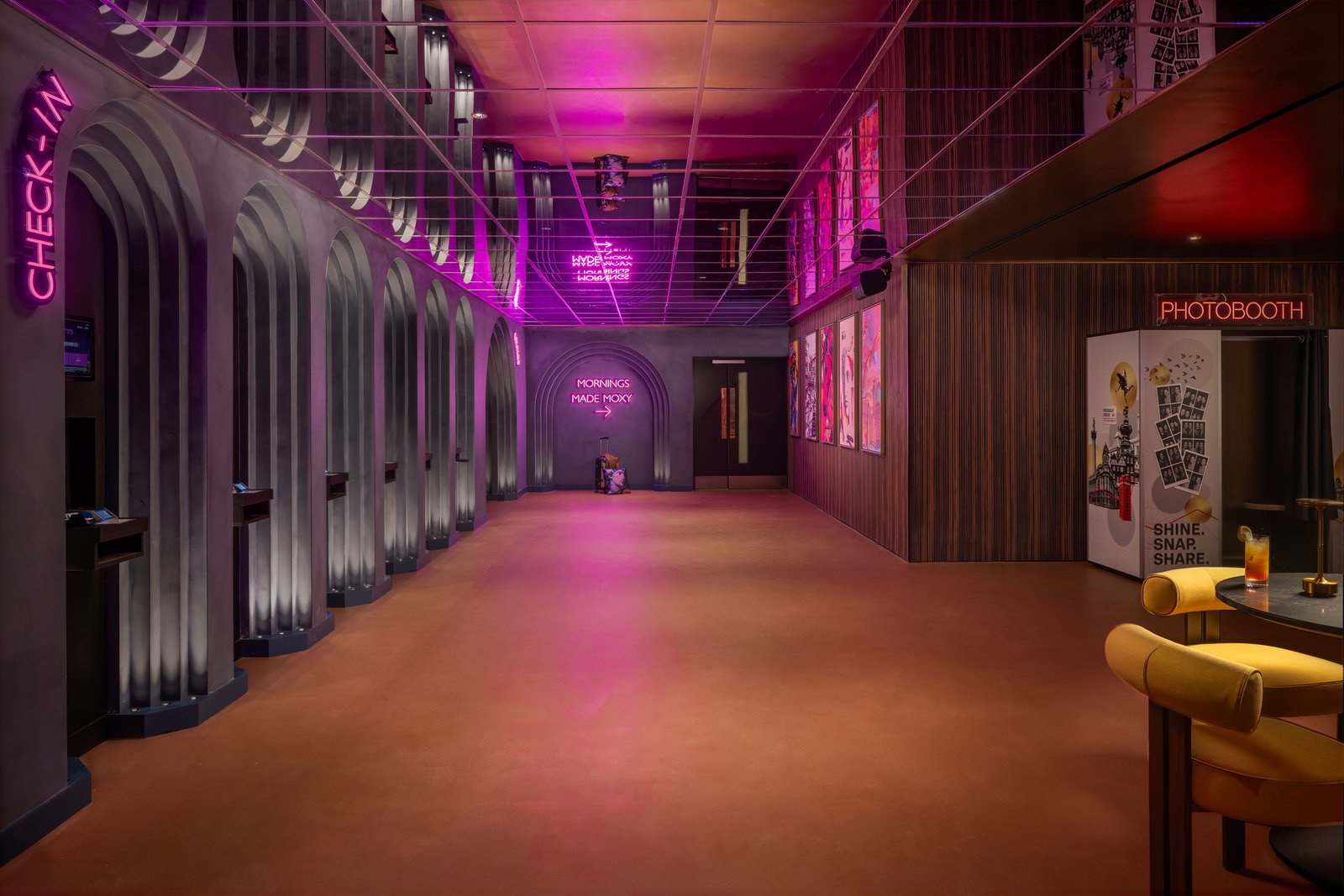 Moxy London Piccadilly Circus — vibe