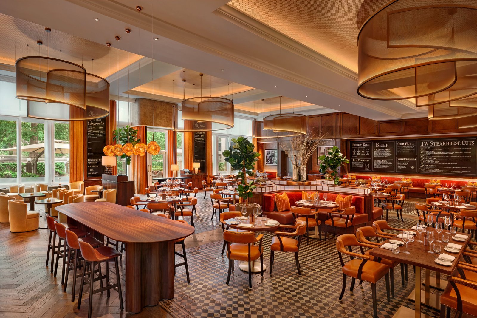 London Marriott Hotel Grosvenor Square — eat & drink