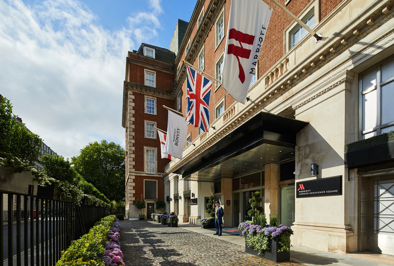 London Marriott Hotel Grosvenor Square — backstory