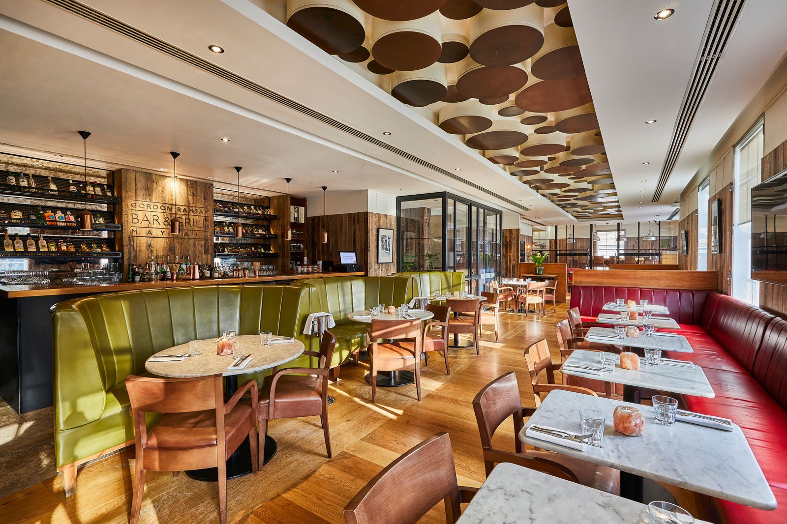 London Marriott Hotel Grosvenor Square — eat & drink