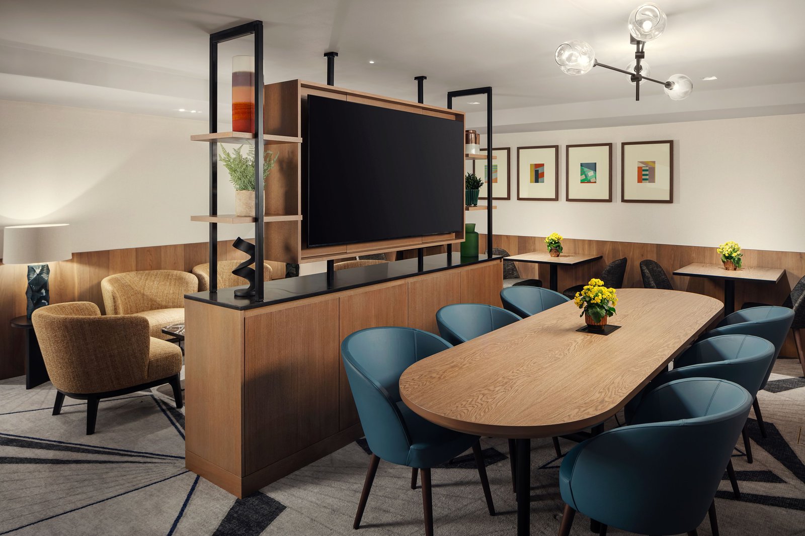 London Marriott Hotel Grosvenor Square — eat & drink