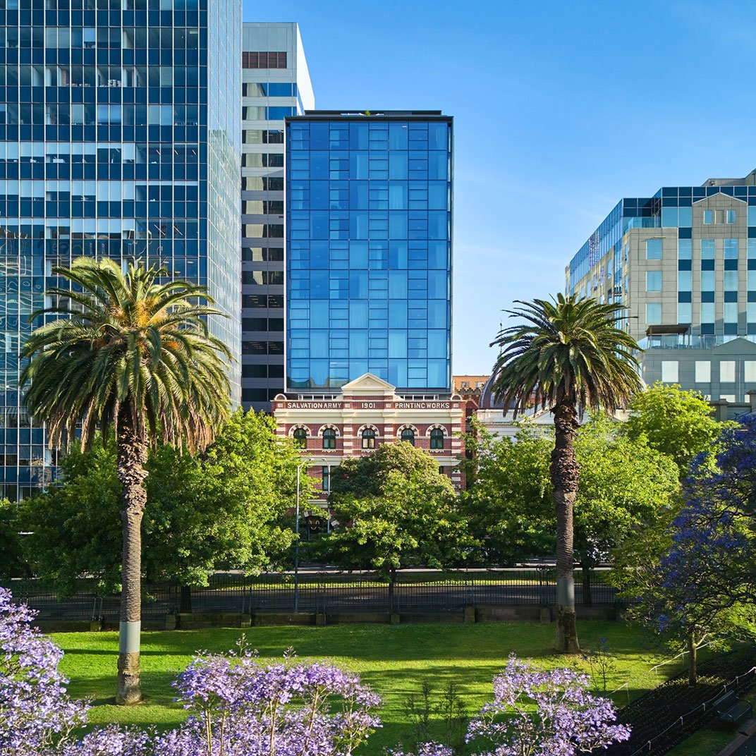 Lanson Place Parliament Gardens, Melbourne — backstory