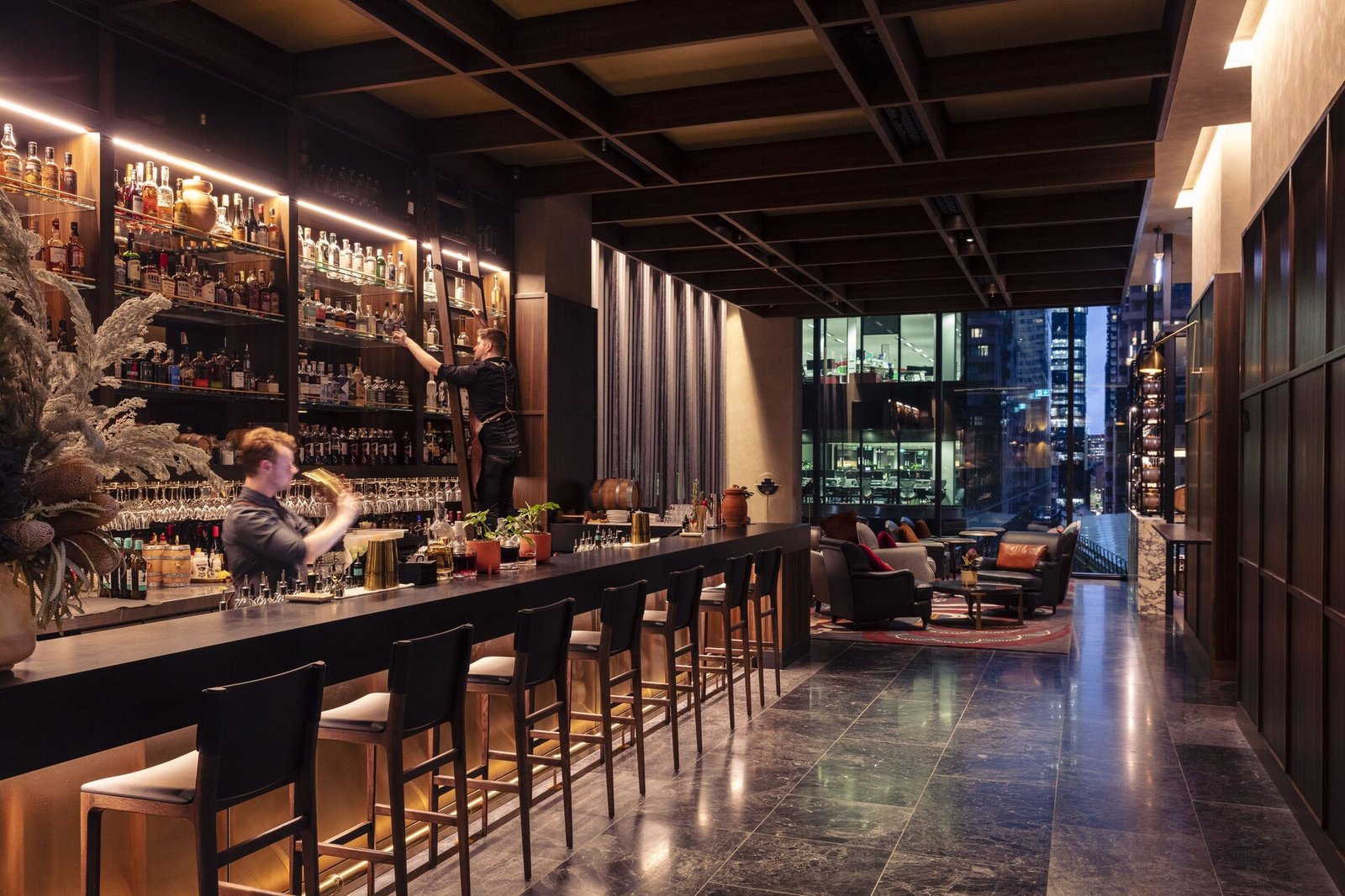 Next Hotel Melbourne, Curio Collection by Hilton — eat & drink