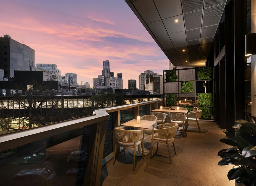 Dorsett Melbourne, at the table