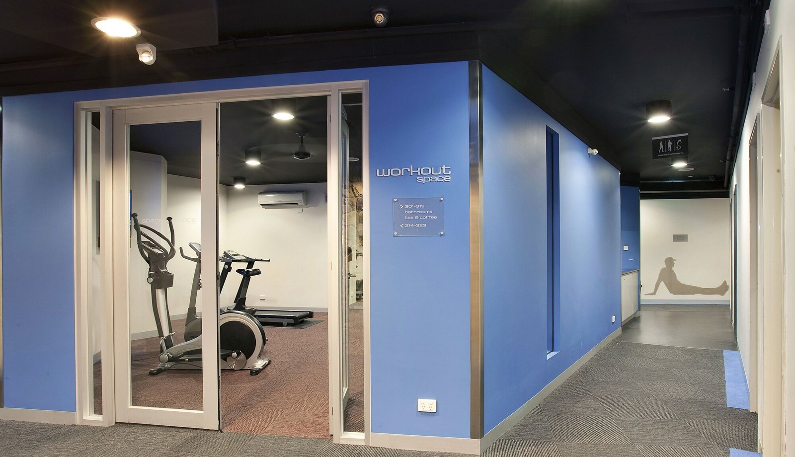 Space Hotel, the gym