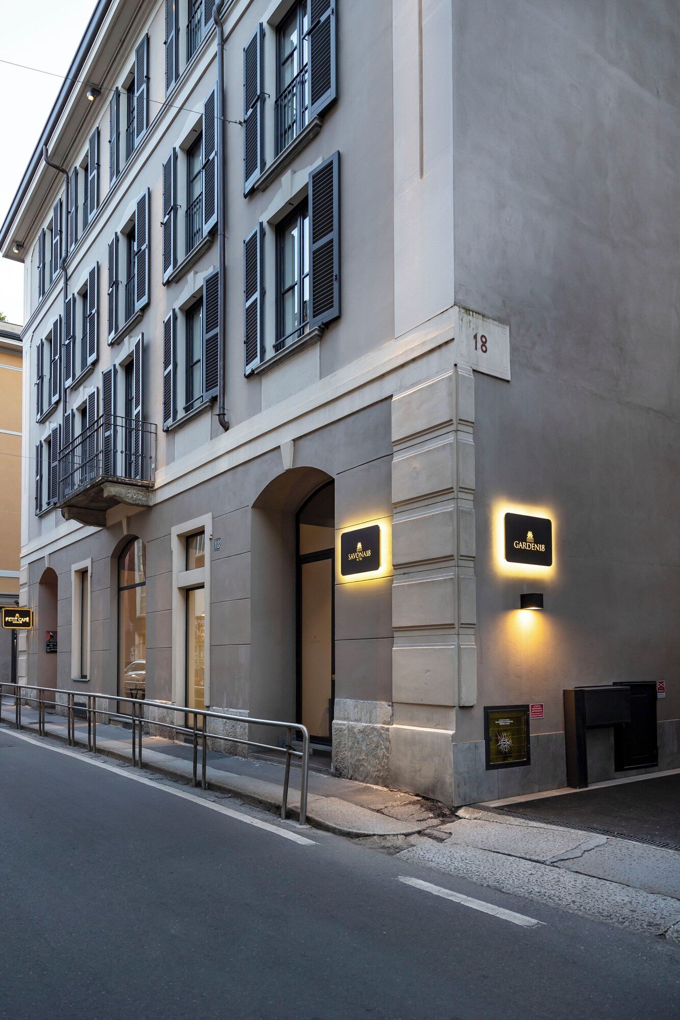 Savona 18 Suites — backstory