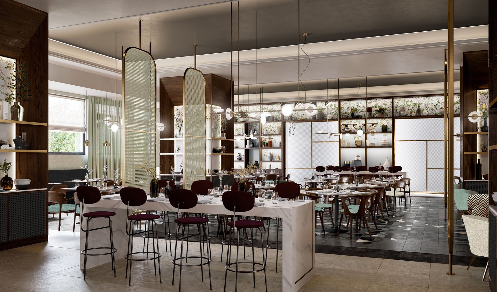 Milan Marriott Hotel — eat & drink