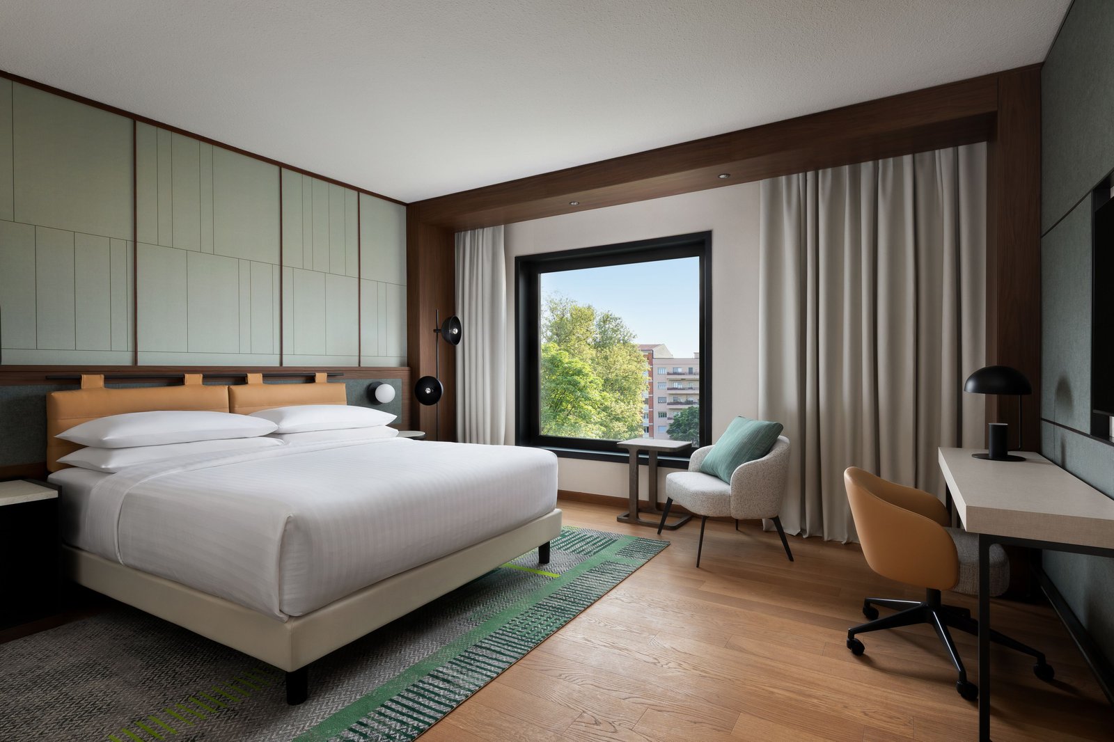 Milan Marriott Hotel — rooms