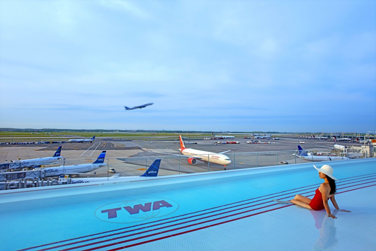 TWA Hotel, the pool