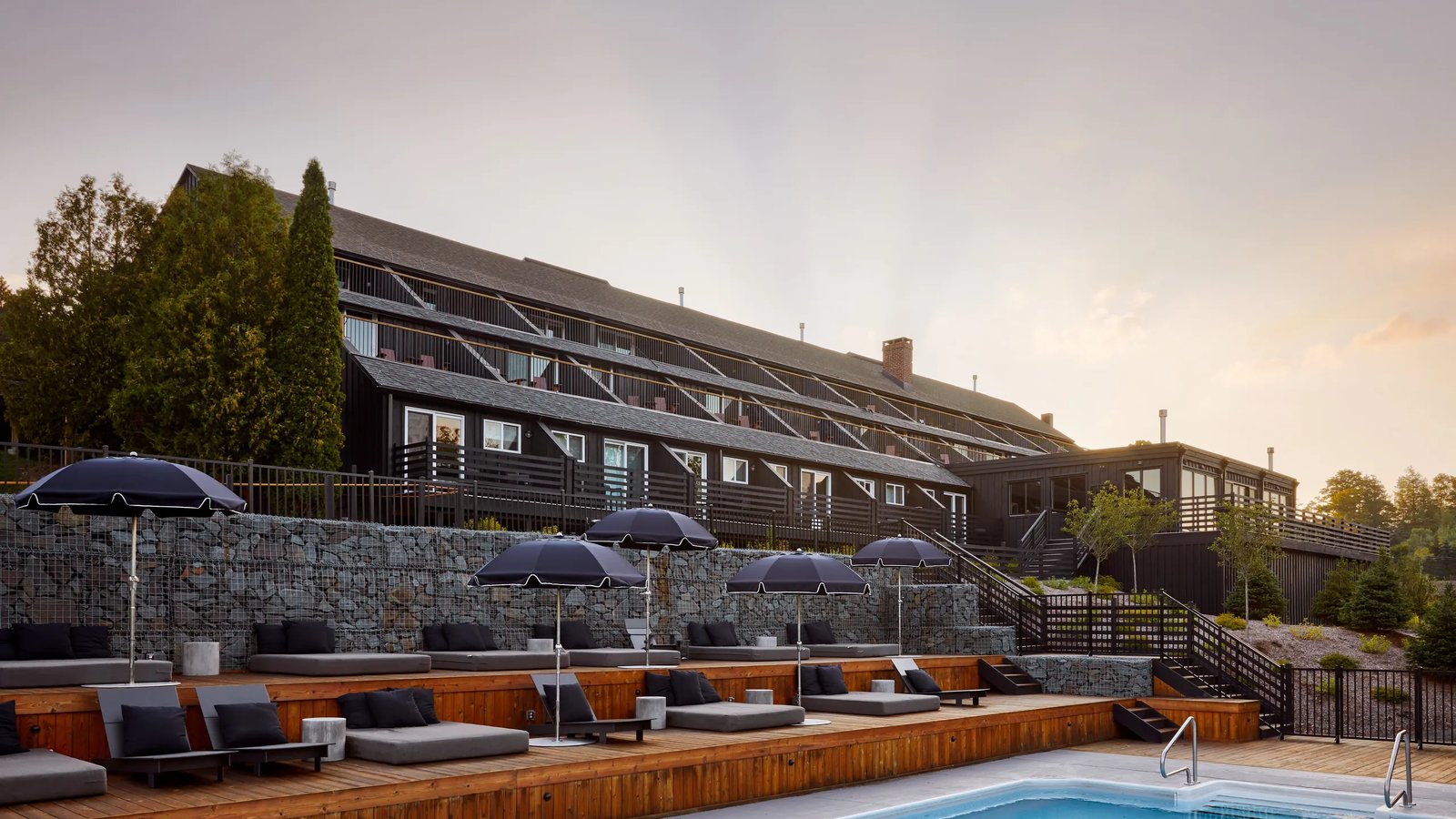 Scribner's Catskill Lodge, the pool
