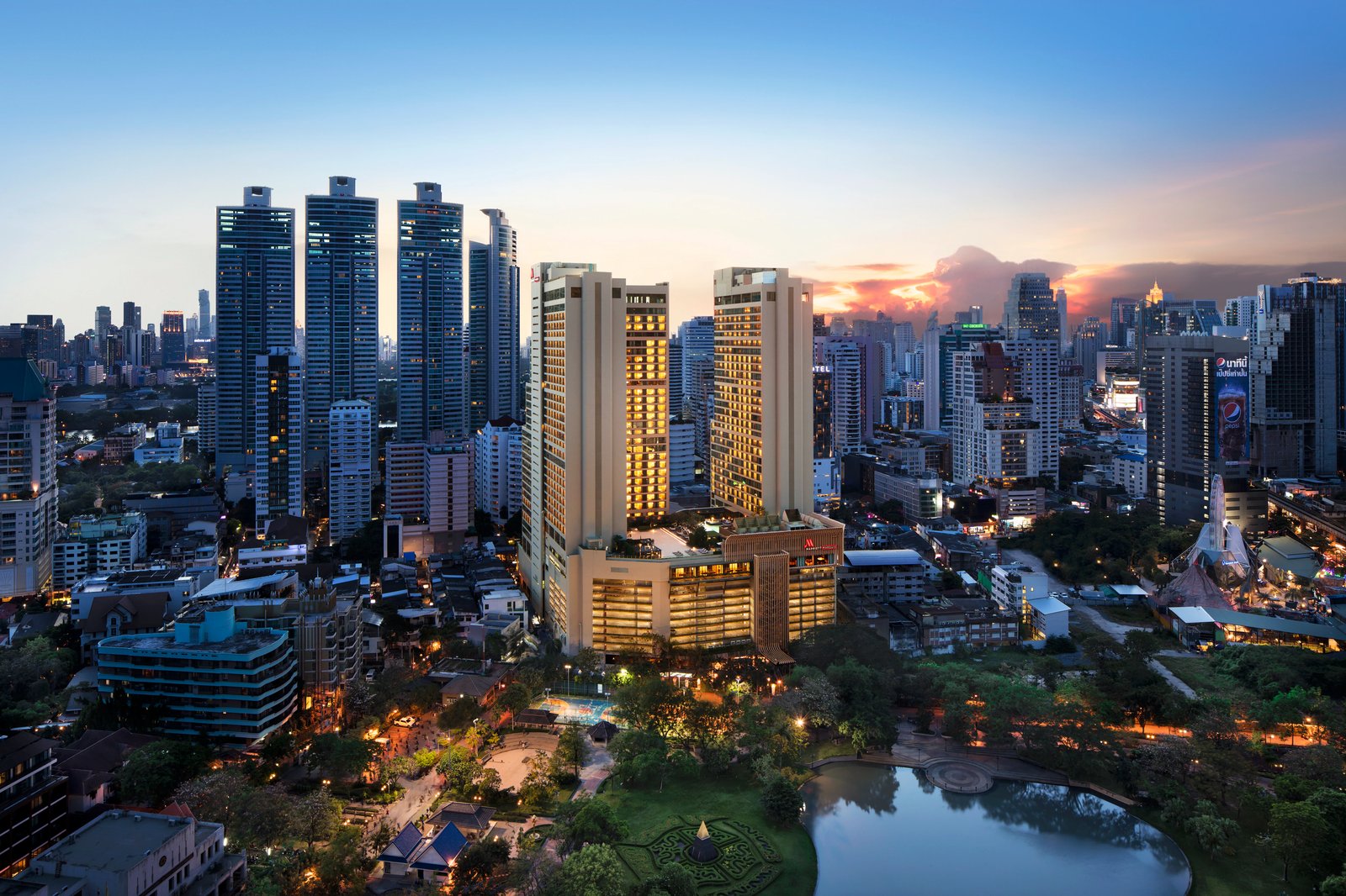 Bangkok Marriott Marquis Queen’s Park, how it began