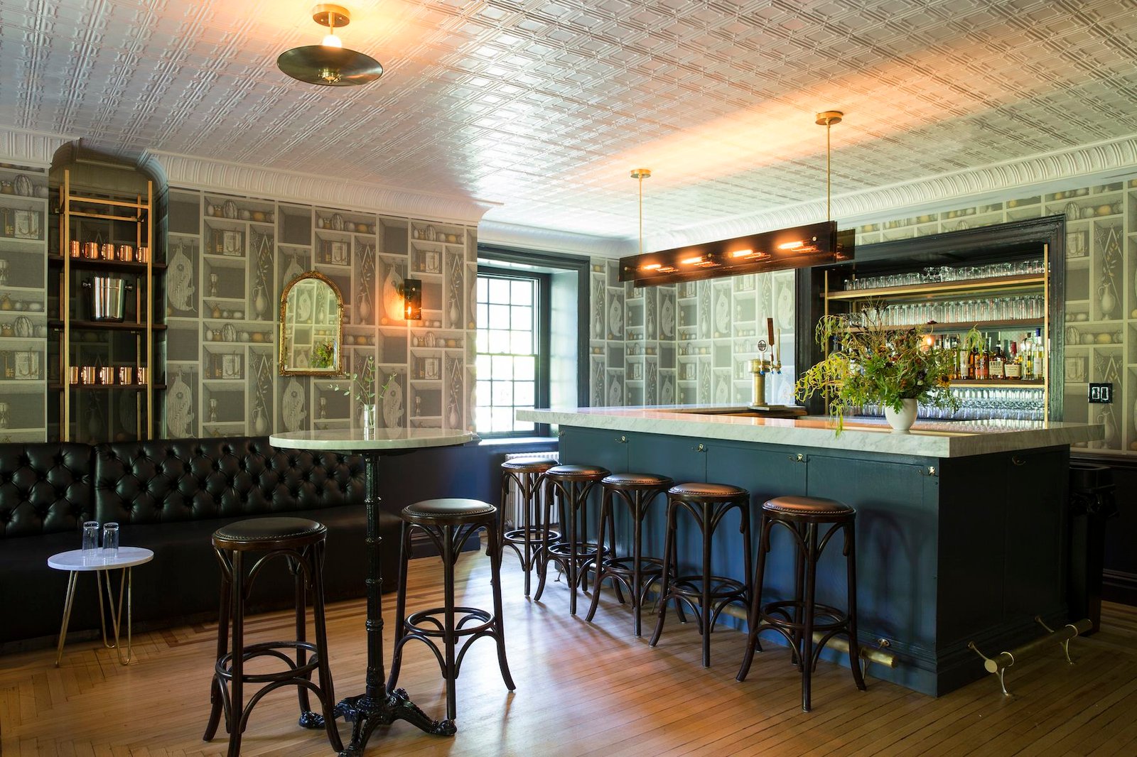 Hasbrouck House, butterfield restaurant bar & patio