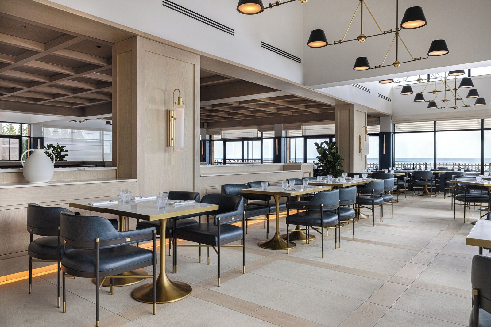 Gurney's Montauk Resort & Seawater Spa, at the table