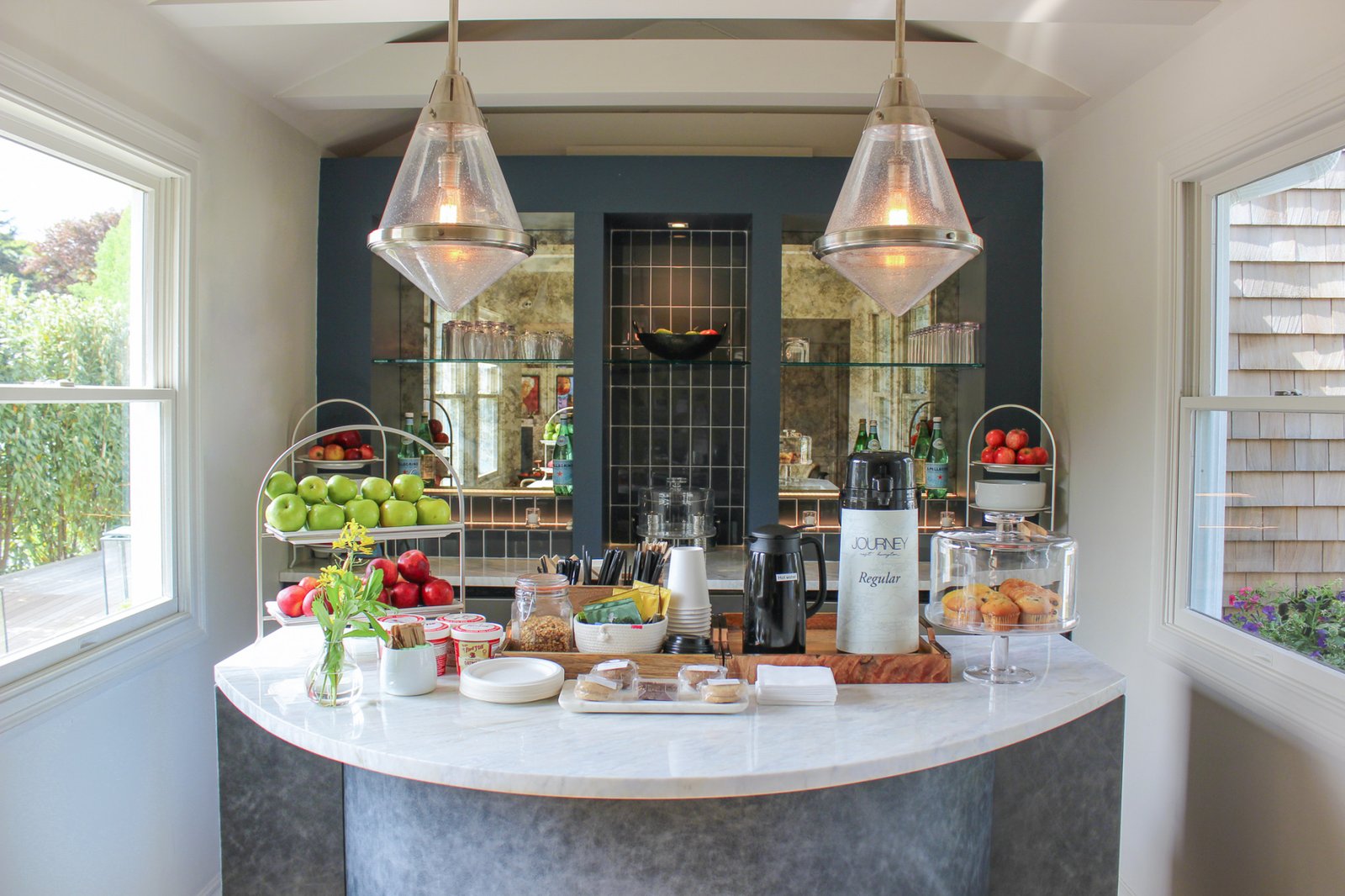 Journey East Hampton, at the table