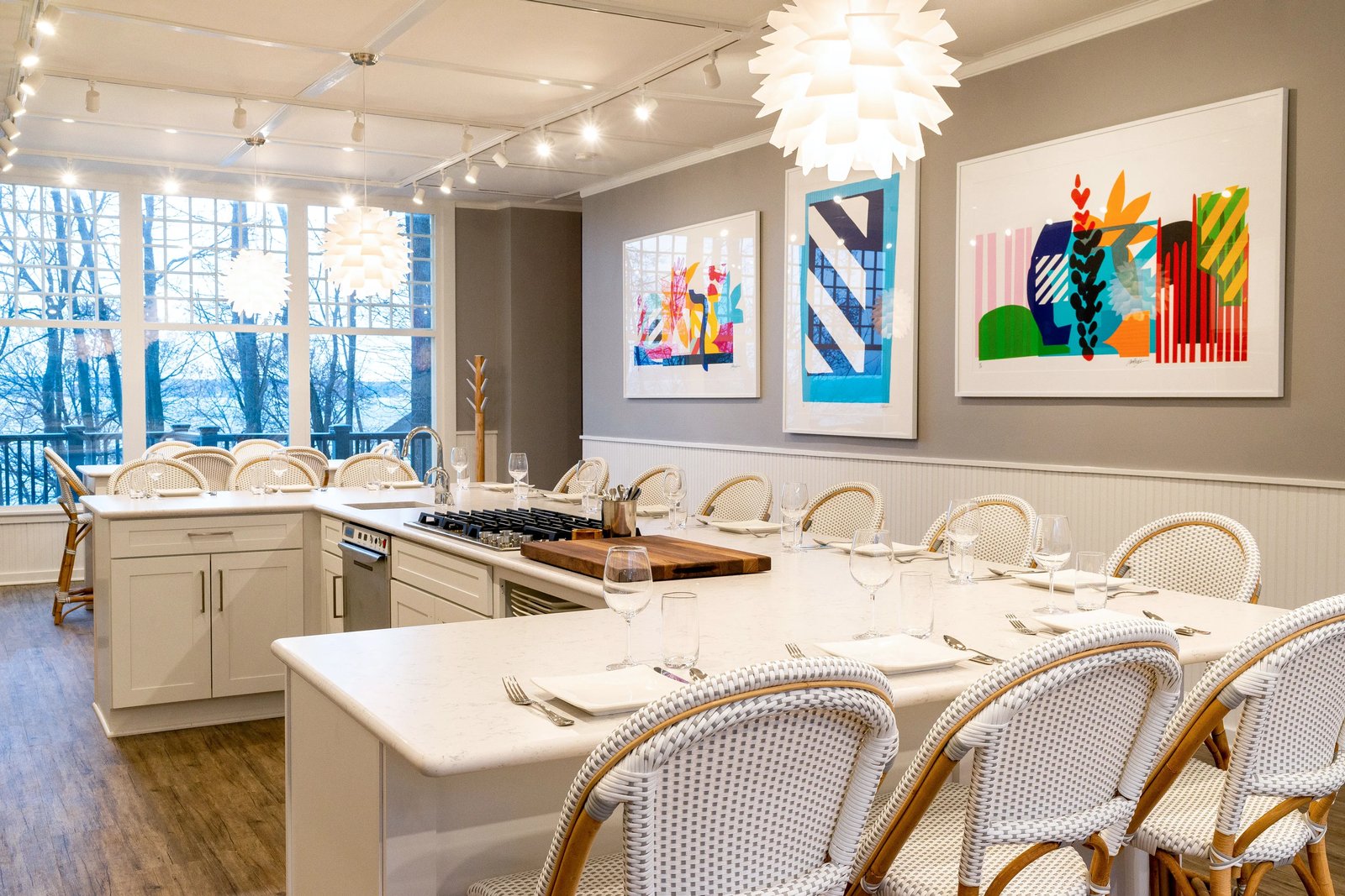 Inns of Aurora Resort & Spa, at the table