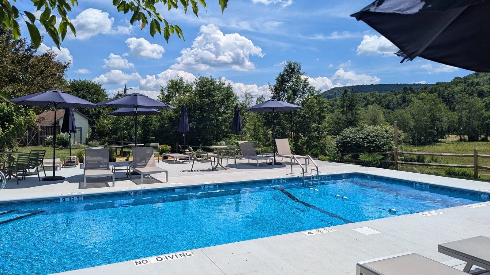 The DeBruce, the pool
