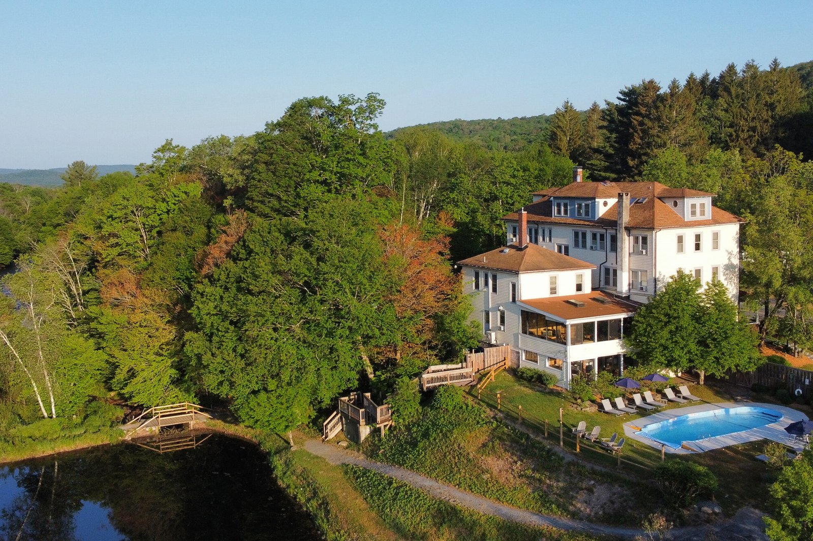 The DeBruce, the pool